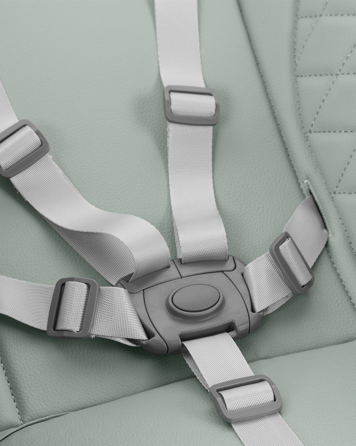 Стульчик для кормления Junior 2026 Регулируемые пятиточечные ремни безопасности с мягкими наплечниками